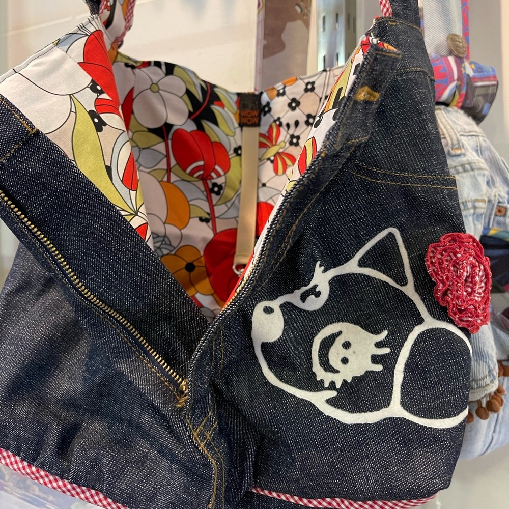 Carrier Sling-over Retro Flowers Chi